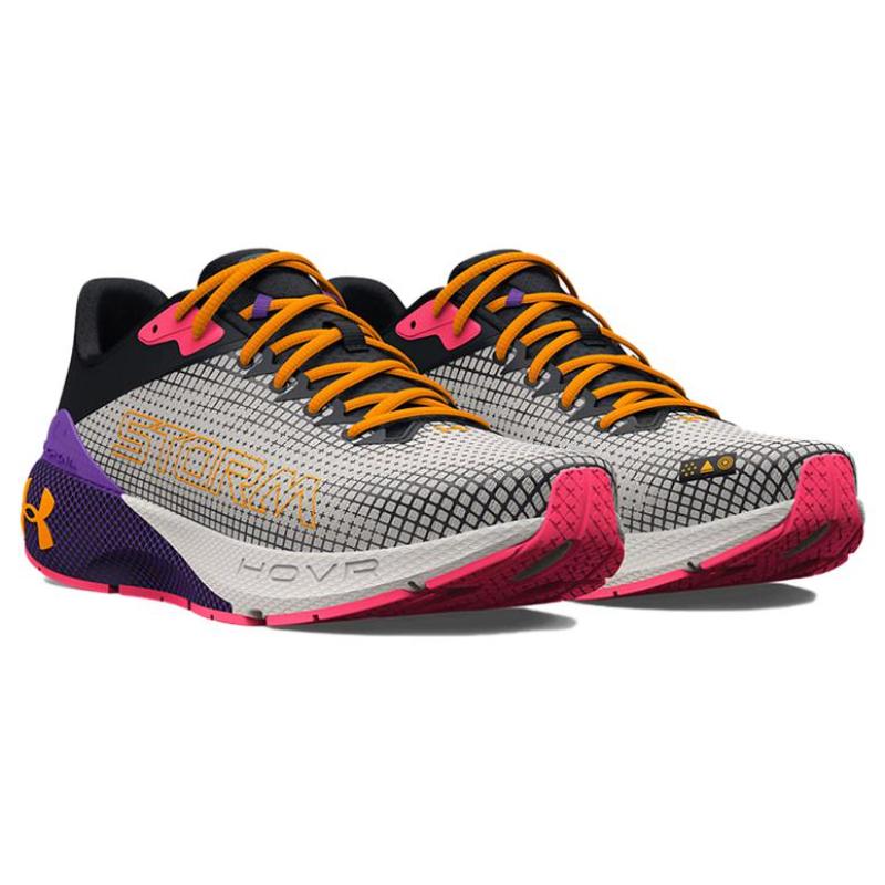 Under Armour Hovr Machina 'Storm White Clay Formula Orange' Women's Sneakers 3026551-300