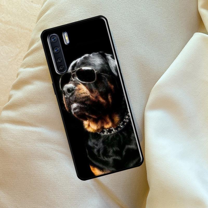 Rottweiler Dog Case For Oppo A98 A78 A18 A38 A58 A5 A6 Pro A54 A74 A94 A17 A57 A80 A60 A40 A96 A76 A16 A15