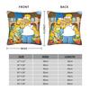 Decorative Pillowcases The S-Simpsons Stuff Sofa  Throw Pillow Case Cover Square Multi Size