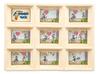 Prato de 9 compartimentos Sun Art Disney Pato Donald estilo história em quadrinhos original SAN2309,