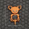 Charming Wooden Animal Brooch for Sweater & Scarf - Cute Autumn/Winter Accessory