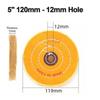 1Pcs Angle Grinder Accessory Polishing Wheel Abrasive Tool Cotton Pad  For Metal Jewelry Polishing