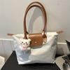 Fashionable And Versatile Ins Shoulder Bag Urban Minimalist Style Soft And Spacious