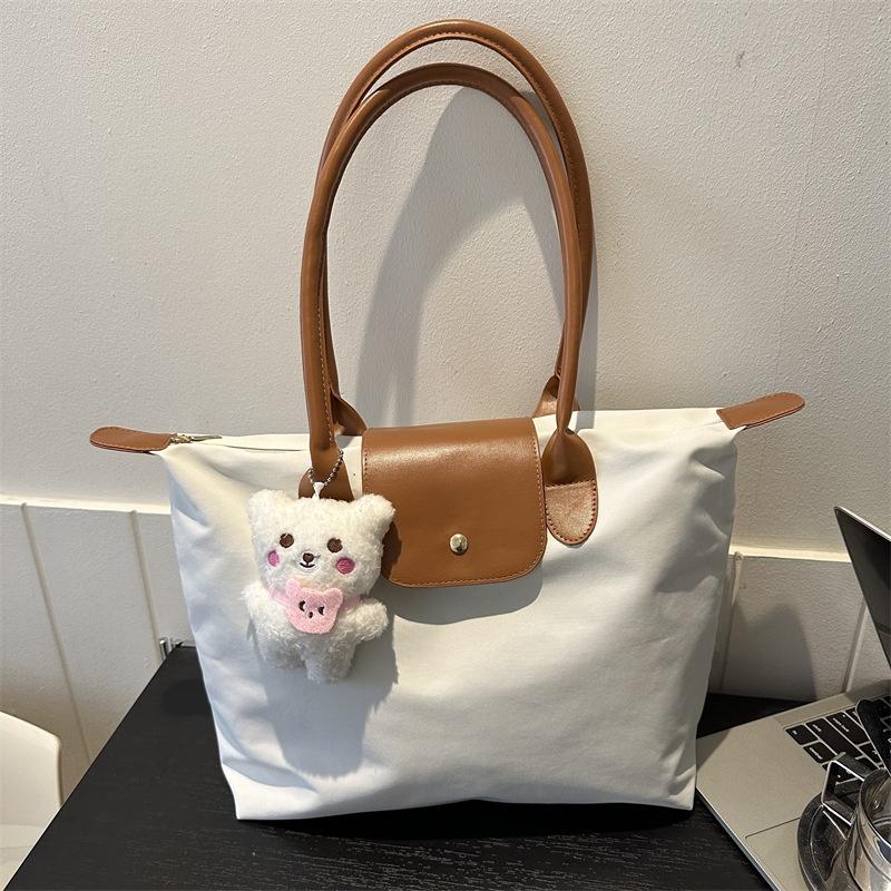 Fashionable And Versatile Ins Shoulder Bag Urban Minimalist Style Soft And Spacious