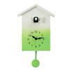 Nordic Style Cuckoo Wall Clock with Hourly Bird Time Announcement - Model T62.