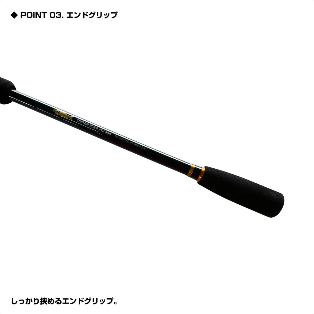 Lure Fishing PROX Rivering Ayu 1002MLS Spinning [Ayu Fishing/Sweetfish Tackle] 2-Piece Rod, 10.0FT (RRA1002MLS)