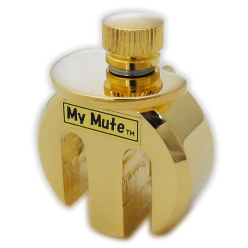 

My Mute Violin Silencer, Premium Gold-Plated Finish, Weight: Approx. 65g (MM-V)