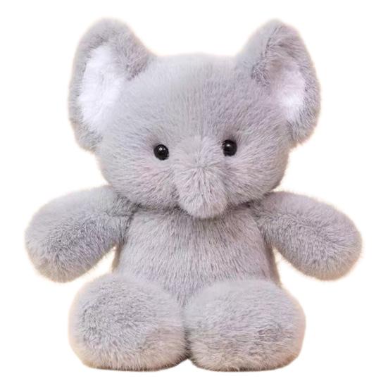 Bear Plush Doll Soft Stuffed Animal Cute Realistic Cat Sheep Elephant Huggable Companion for Kids Birthday Gift