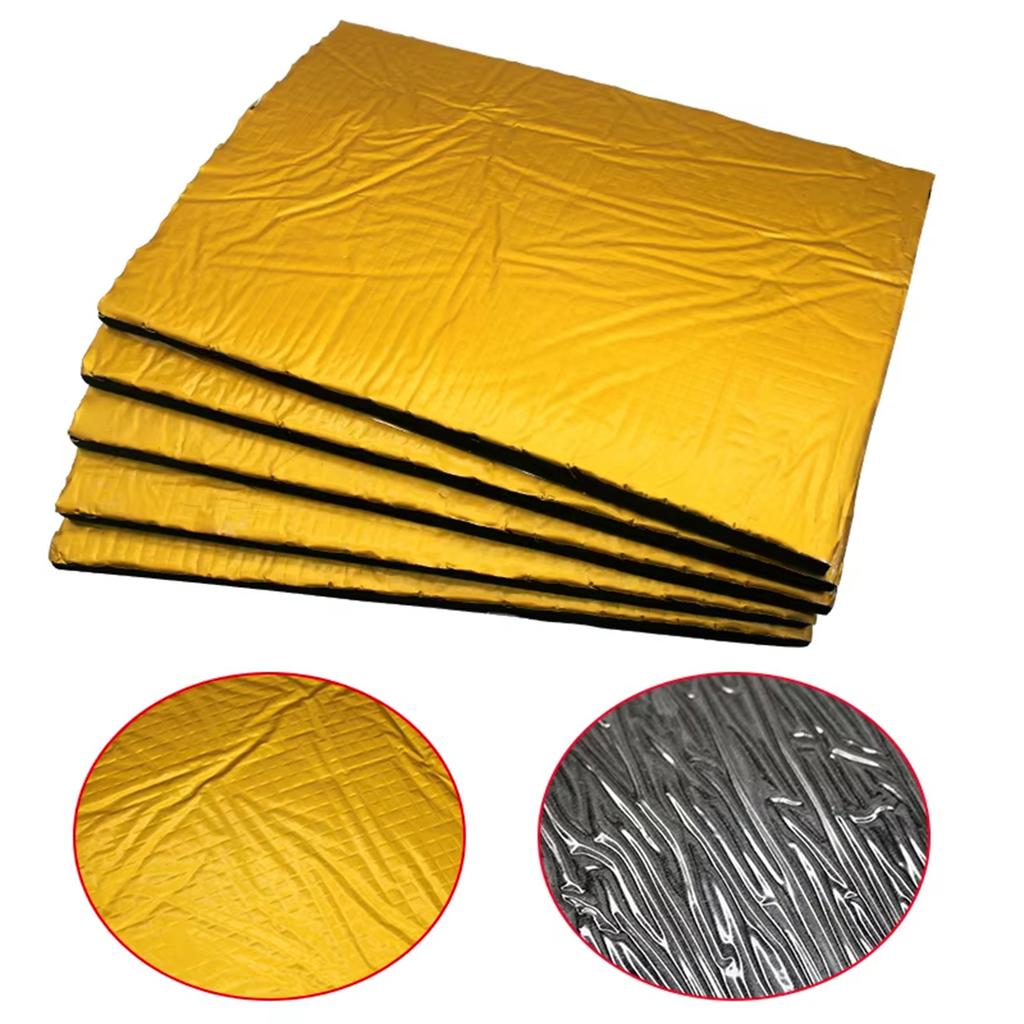 10pcs Auto Sound Insulation & Heat Shielding Mats Automotive Noise & Heat Reduction for Chassis door  & Engine Covers