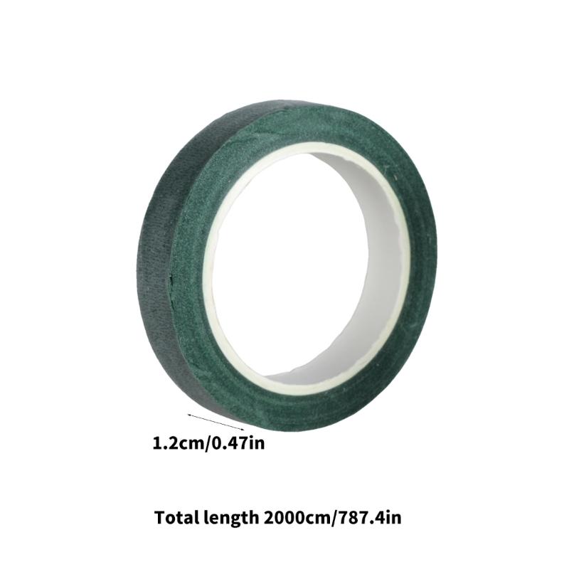 2pcs Light Green Floral Tape Home Decorative Tape Stem Wire 20m Perfect for DIY Crafts Flexible & Long Service  Adhesive