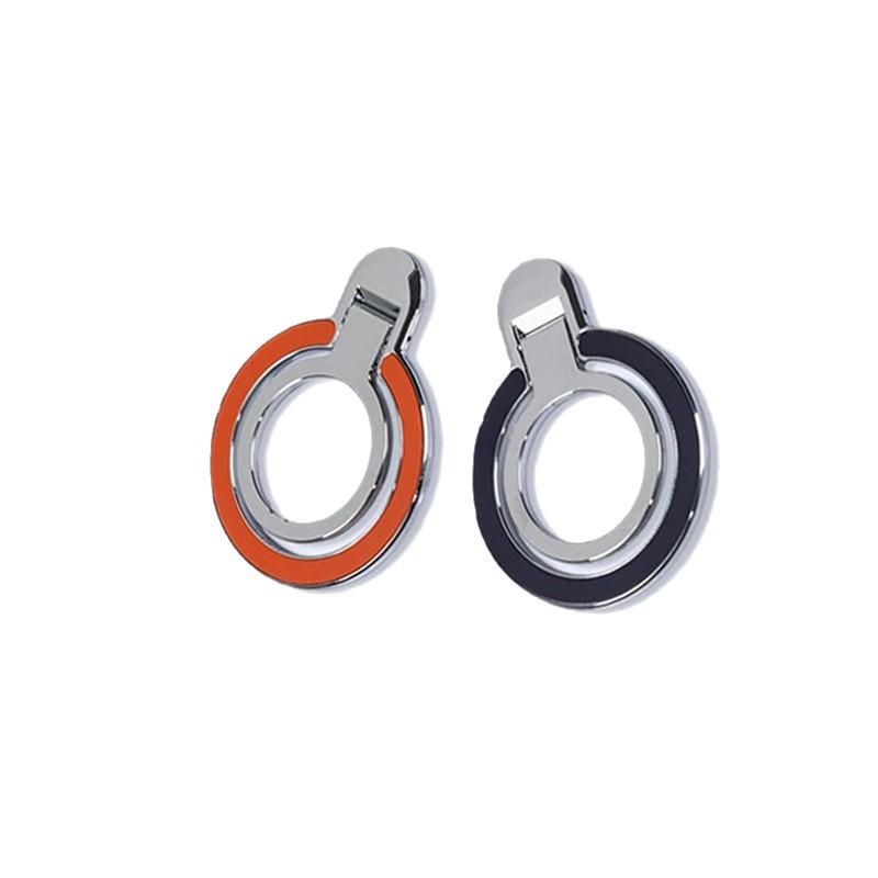 Colorful Magnetic Ring Buckle Car Mount & Desktop Phone Case Accessory