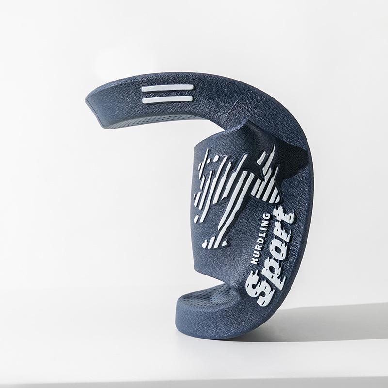 Mrs. Hui's Men's Large Summer Non-Slip Thick-Soled PVC Sandals