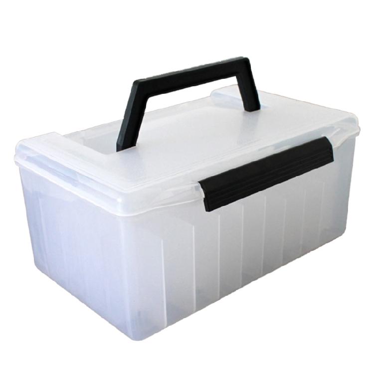 52 Fächer Kunststoff Angelgerät Box Tintenfisch Jig Hardbaits Behälter Köder Werkzeug Aufbewahrungskoffer Angeln Gefütterte Box Organizer