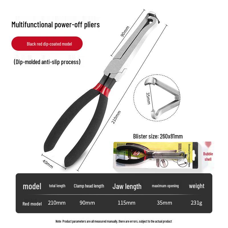 Multi-Purpose Diagonal Pliers: Wire Cutting, Oil Pipe Separation, Car Circuit Maintenance