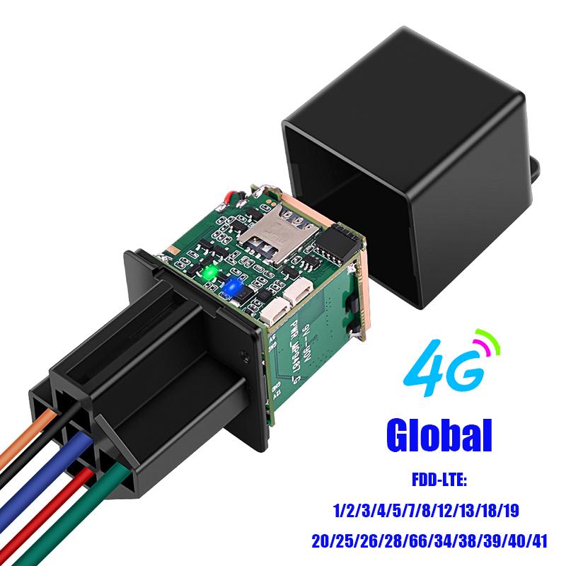 2G 4G CJ730 Plus 9-95V Relay GPS Tracker Car Motorcycle ACC Status Tow Away Power Off SMS Alarm Shock Move Call Cut Oil Locator