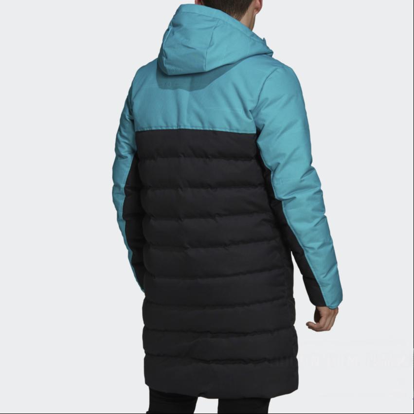 Adidas Casual Sports Hooded Long Sleeve Down Jacket Men Outerwear Black GR4269