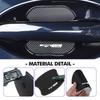 RVGH1 4pcs Car Door Exterior ABS Bowl Protective Strip Stickers Sticker For KIA Gt Gtline Xline Ceed Forte RIO STINGER Seltos K3 K4
