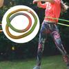 Foldable Fitness Hoop Weighted Abdomen Versatile Equipment Exercise Sp Soft Circle for Family