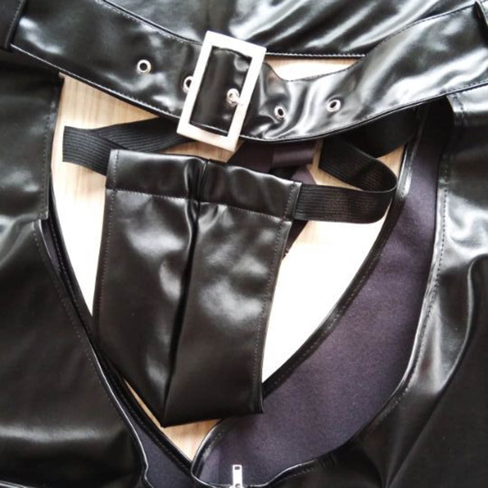 Exposed Butt Butt Open Crotch G Strings Porno Trousers Mens New Male Casual Sexy Slim Fit Solid Color Erotic Pants Long Trousers