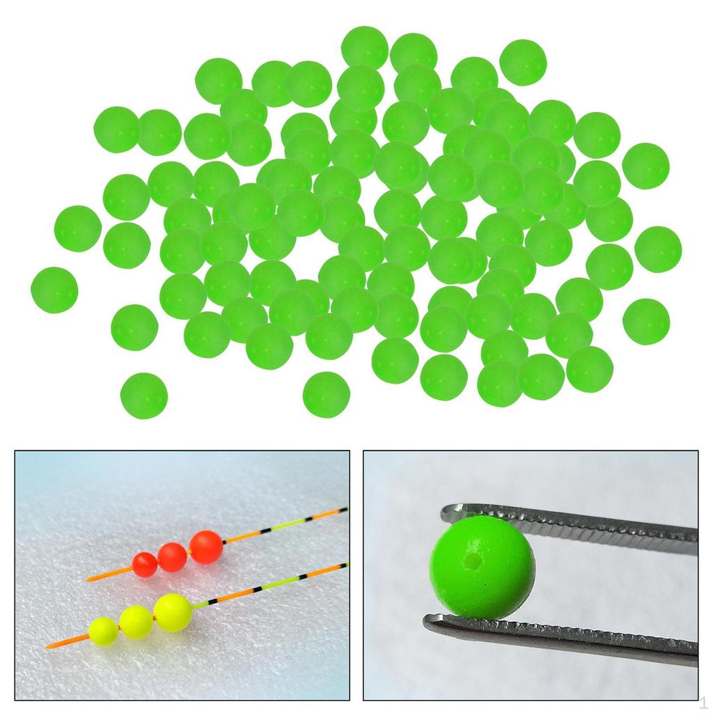 100 Indicators Ball Float Fly Fishing Buoy Bobbers Foam Buoyancy Strike Indicator