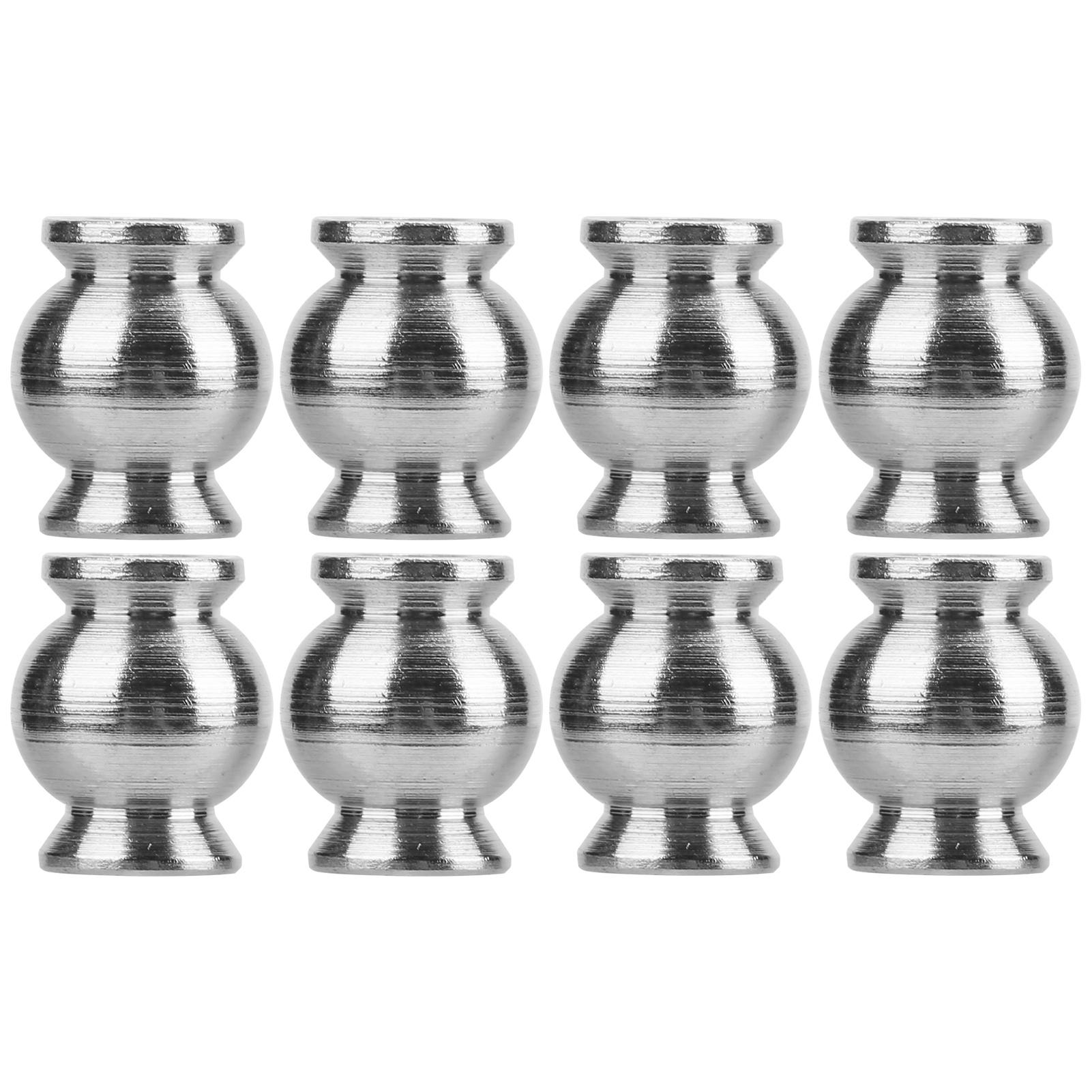 

8Pcs Ball Head of Shock Absorber Damper for Axial Tamiya Redcat Himoto 18 RC Car