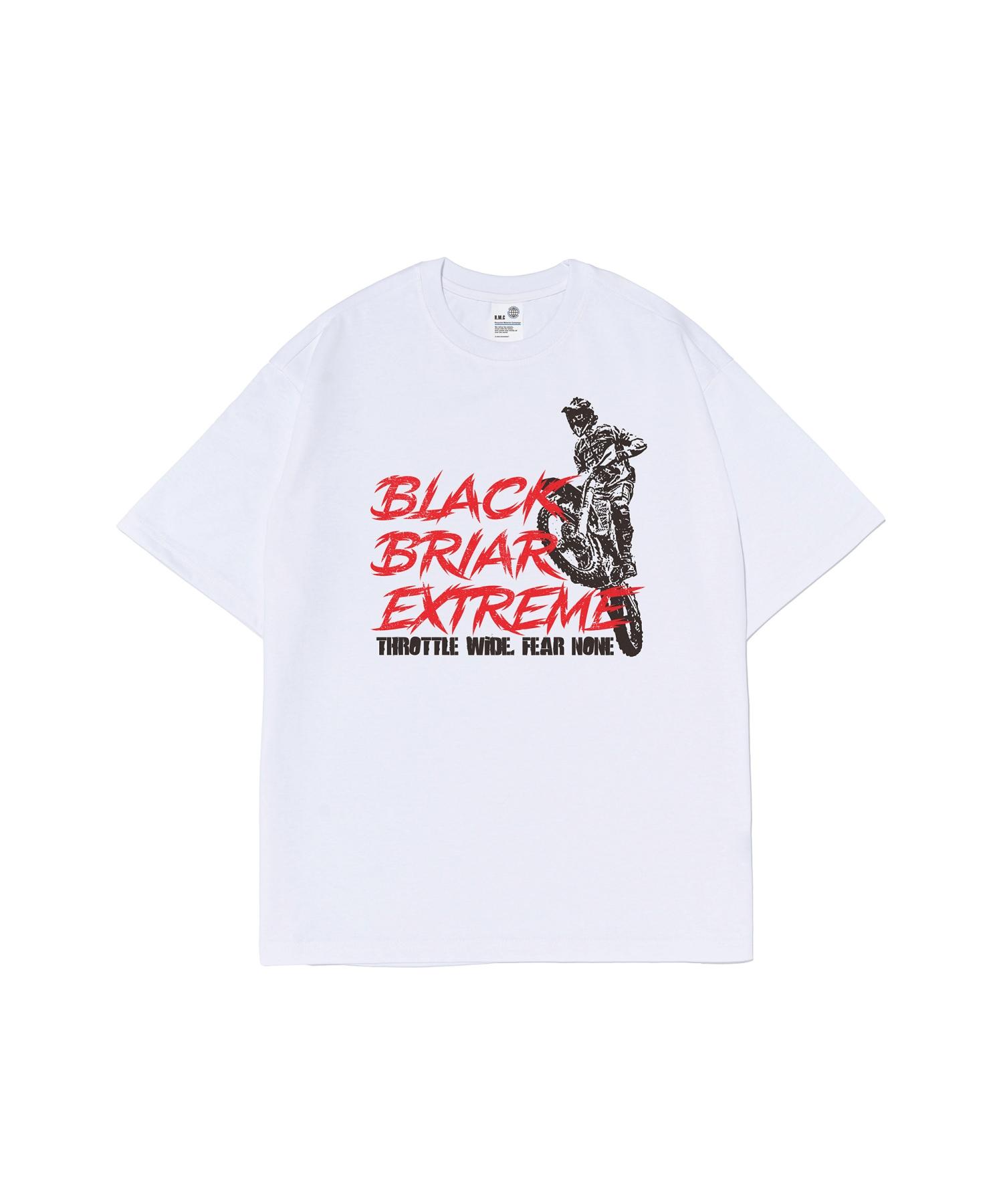 Black Briar Bb Bike Riding T-Shirt (White) 2Xl