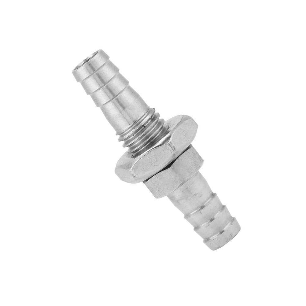 304 Edelstahl Außengewinde Rohrverschraubung Schlauchanschluss Kupplungsverbinder (6mm)