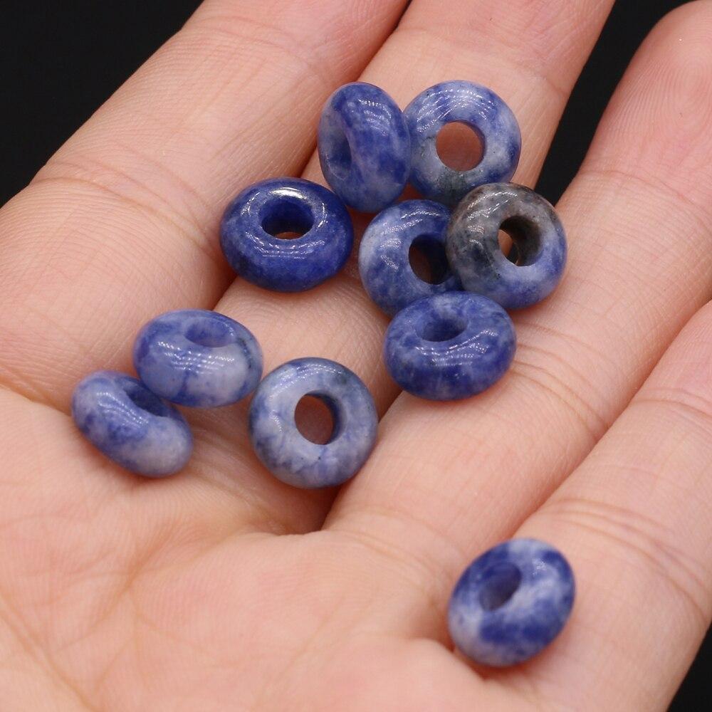 

10 шт., Лидер продаж, бусины из натурального камня, полудрагоценные свободные бусины для изготовления ювелирных изделий, ожерелье, кулон, браслет, серьги, аксессуар 10pcs/5x10mm