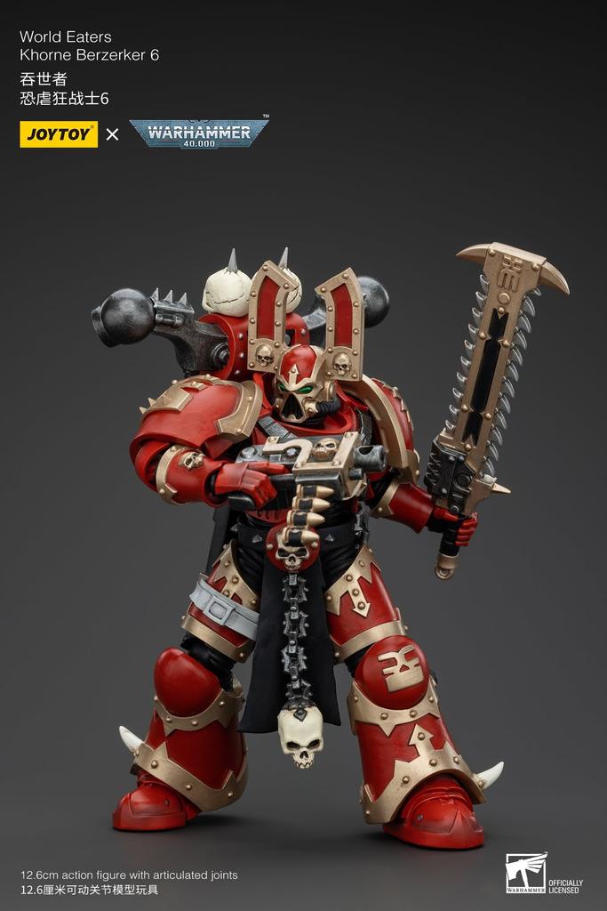 JOYTOY Warhammer World Eater Khorne Berzerker 6 Scale Action Figure 40,000 1/18 (Assembled)