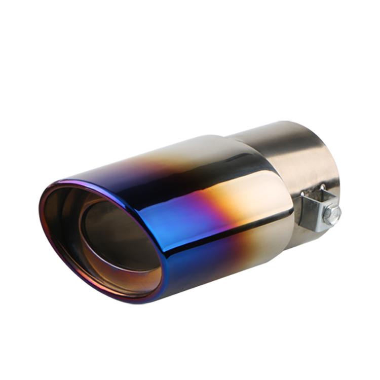 Stainless Steel Exhaust Muffler Tip Universal Car Exhaust Tail Pipe Auto Replacement Parts for VW Jetta, Golf 6, Golf 7 MK7 1.4