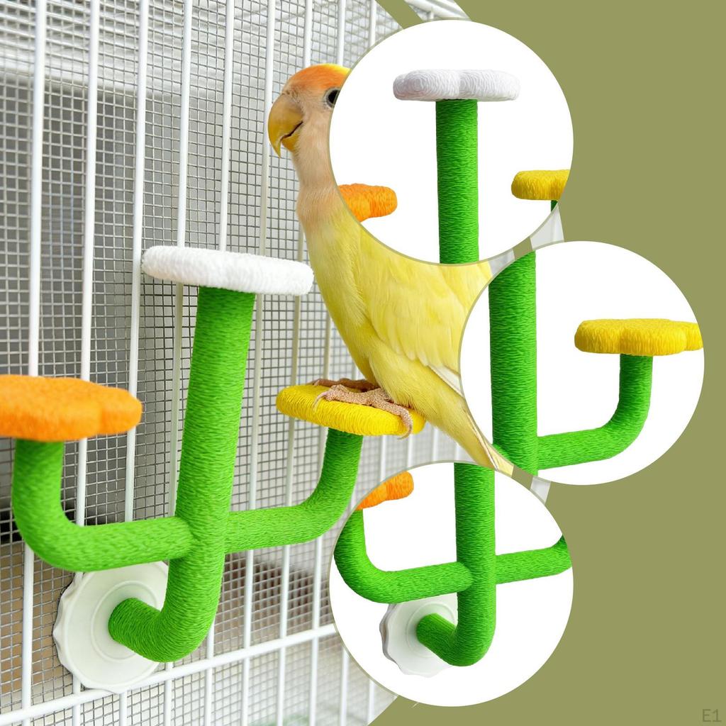 Bird Perch Stand Play Lightweight Training Toy Creative Playing Accessories Activity