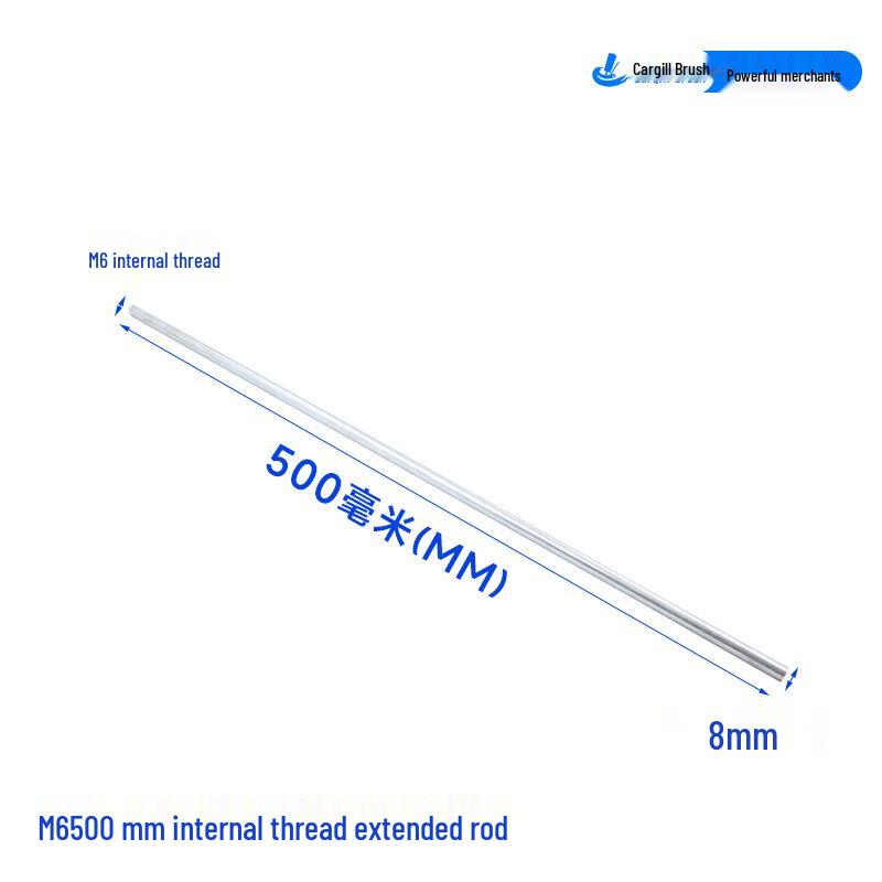 M6 304 drátěný kartáč na trubky z nerezové oceli pro čištění hlubokých otvorů a odstraňování rzi