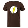 The BIG BANG Theory T Shirt The Lightning Print T-Shirt For Men Cotton Overd Clothing Casual Street Short Sleeved Funny Tees#Color(4)
