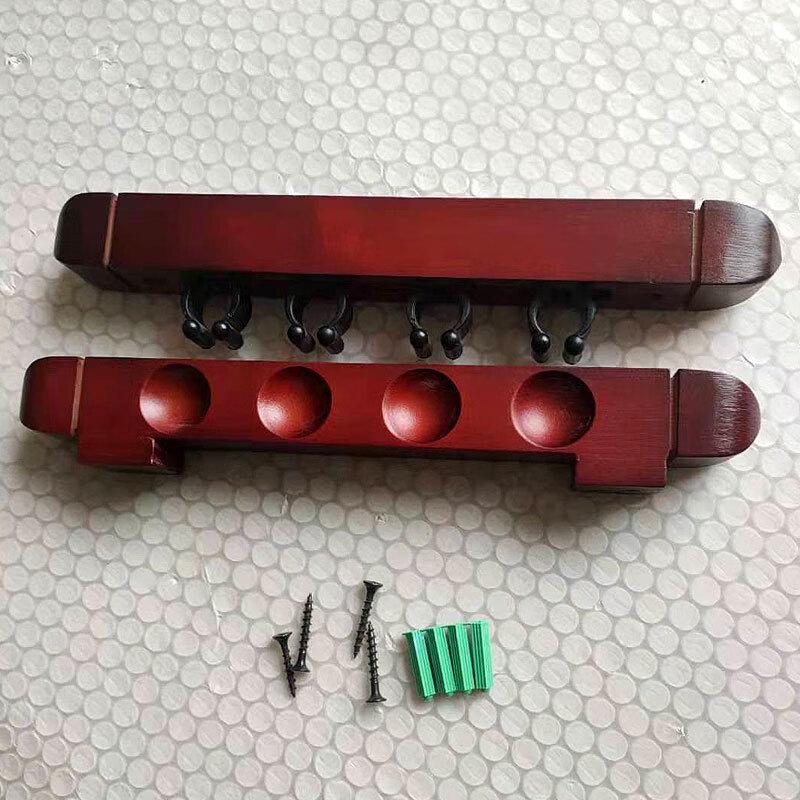 LISM Wall-Mounted Solid Wood Billiard Cue Rack