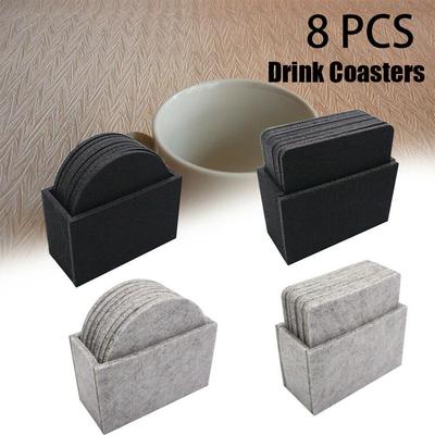 Accessories Non-slip Heat Resisten Cup Costers Drink Coasters Cup Mat Heat Resistent Cup Mat Pad