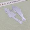Laid-back Young Men and Women Design Style Metal Cutting Die Stencil for DIY Scrapbooking Album Photo Embossing Paper Card Craft Decor