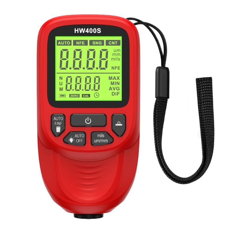 Digital Coating Thickness Gauge for Metal Coating Film Paint 0-2000um Thickness