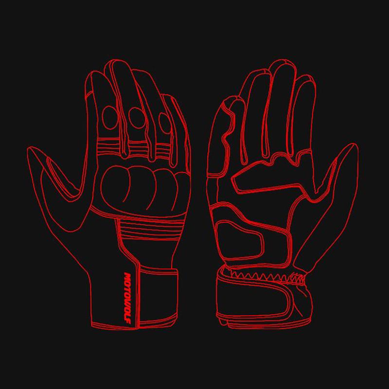 Motorcycle Gloves Real Leather Waterproof Windproof Winter Warm Gants Homme Luva Guantes Touch Screen Riding Bike Car Gloves