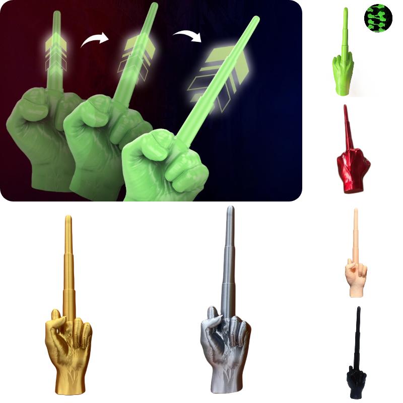 Finger Middle Retractable Sword Toy Abs 3d Gravity Children Stress Relief Gift
