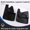 Black Plastic Car Mud Flap Set for 2023-2025 Feng