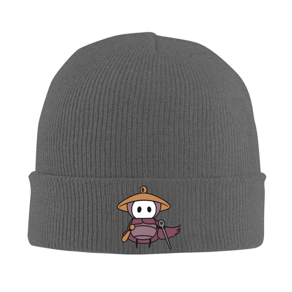 Kawaii Cute Game Hats Autumn Winter Skullies Beanies Fashion Hollow Knight  Cap Female Male Acrylic Knitted Caps