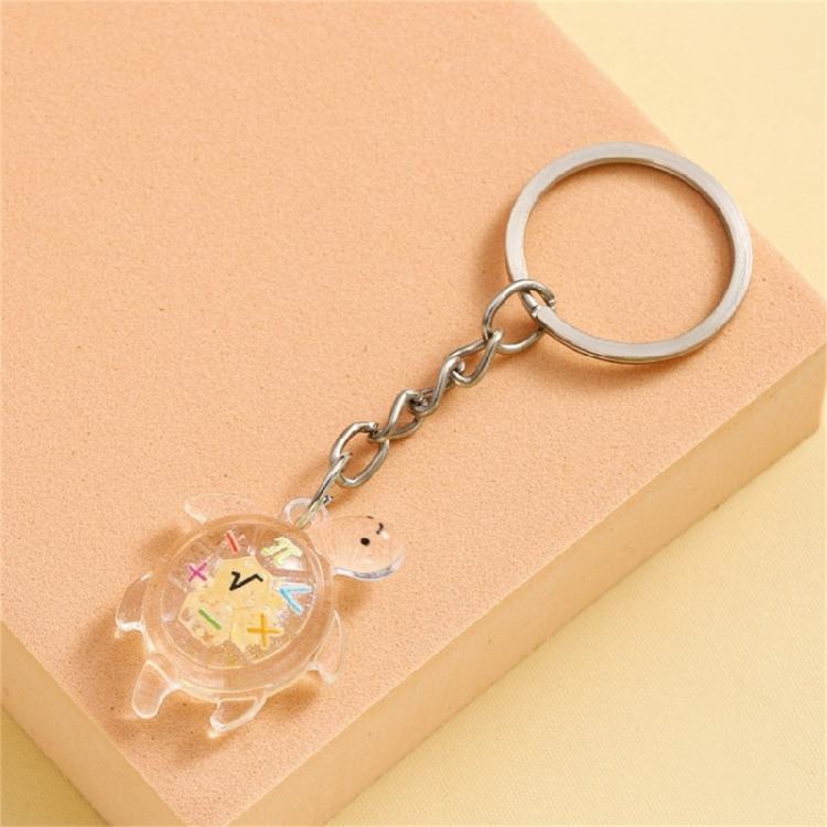 6 Pack Assorted Glowing Turtles Keychains Vibranting Color Easy to Use and Sturdy Materials for All Ages Daily Use