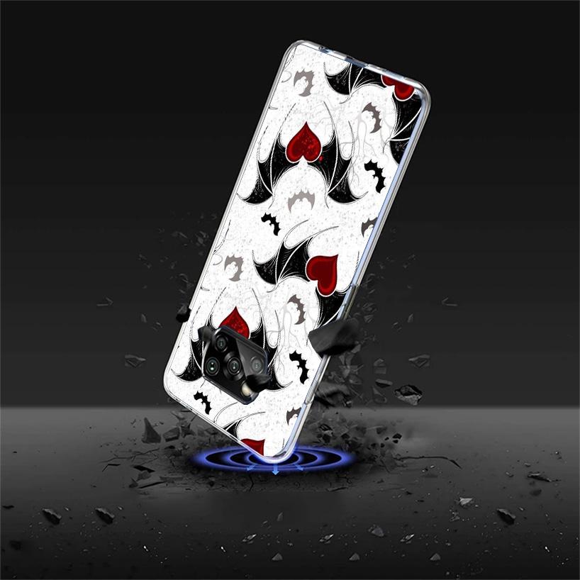 Gothic Vampire Scarlet Art Cover Phone Case For Xiaomi Poco F7 Ultra X7 X6 X5 Pro M7 Redmi 15C 15 13C 13 12C 12 10C 10 9A 9C 9T
