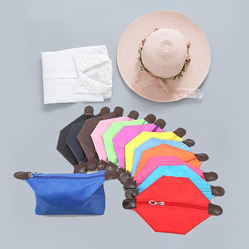 Make Up Bag For Traveling,Preppy Make Up Bag,Toiletry Bag,Nylon Cosmetic Bag,Light Pink Makeup Bag, Tiny Makeup Bag