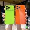 Imitation Liquid Large Window Glass Case Is Suitable for Apple 17PROMAX Light Luxury 16 Fashion 11/12 Protective Case