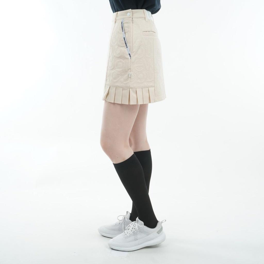 Golf Skirt Heat 1 [New Balance] (Stretchy, Windproof, Retention) / Women's / 012-4234504 040_Beige [M]