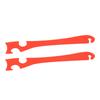 2PCS Oven Push Puller with Longer Handle Ideal Oven Parts Push Pull Device Prevent Burns Tool for