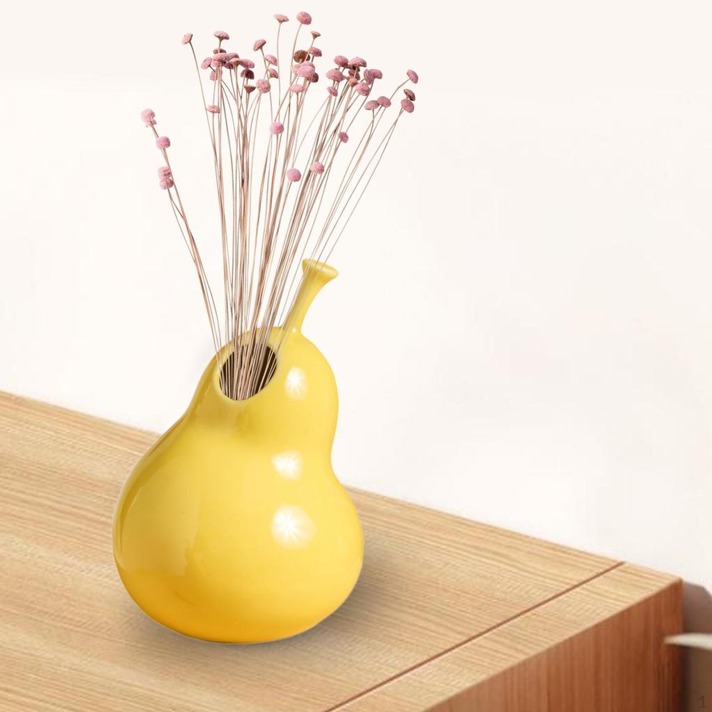 Keramik Blumenvase Halter Tragbar für Heimdeko Dekoration Eingangsbereich Regal Desktop