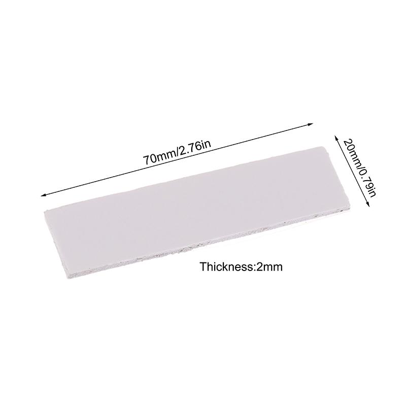 Thermal Pad 18W/Mk 70x20mm, M.2 Silicone Heatsink Cooling Pad for Laptop SSD CPU LED Cooler