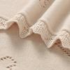 Baby Blankets Knitted 90*70cm Ultra-Soft Cotton Newborn Infant Boys Girls Comforter Stroller Bedding Swaddle Wrap Sleeping Stuff